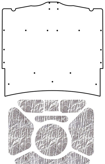 1965-66 Chevrolet AcoustiHood Under-Hood Insulation and Sound Barrier Kit