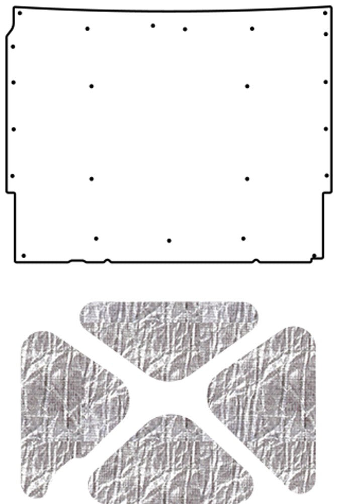 1967 Chevrolet AcoustiHood Under-Hood Insulation and Sound Barrier Kit