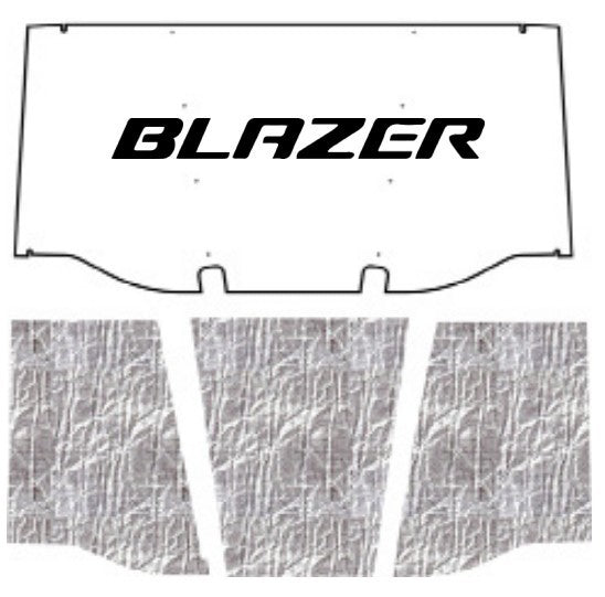 1969-1972 Chevrolet C10 Truck AcoustiHOOD Under Hood Liner Cover with Chevrolet and Bowtie Logo