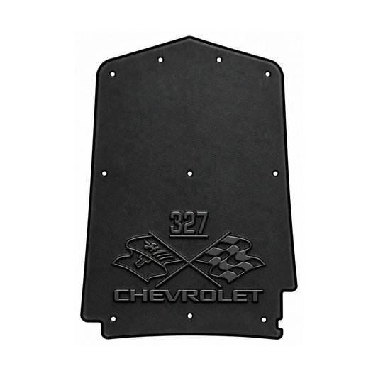 1968-1972 C3 Chevrolet Corvette Coupe, Convertible, Chevrolet 327 Engine Logo Hood Liner & Insulation Kit by QuietRide