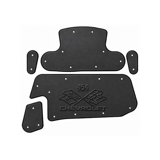1997-2004 C5 Chevrolet Corvette Coupe, Convertible, Chevrolet 454 Engine Logo Hood Liner & Insulation Kit by QuietRide