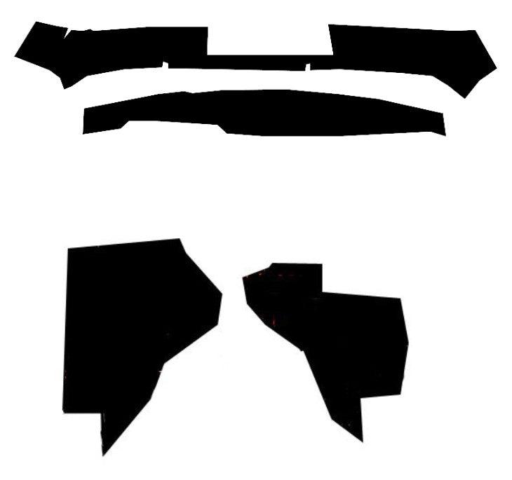 1953-1955 Ford F-100 Small Window Truck Cowl Insulation & Sound Deadener Kit by QuietRide