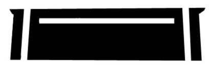 1961-1964 Ford F-100 Truck Rear Cab Insulation & Sound Deadener Kit by QuietRide