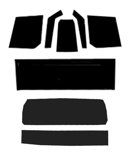 1973-1979 Ford F-100, F-150, F-250 and F-350 Extended Cab Truck Extended Cab Floor Insulation & Sound Deadener Kit by QuietRide