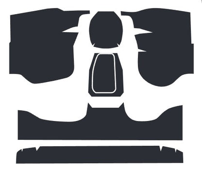 1992-1996 Ford F-150 Regular Cab Truck Complete Cab Insulation & Sound Deadener Kit by QuietRide