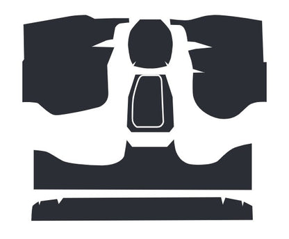 1992-1996 Ford F-150 Regular Cab Truck Floor Insulation & Sound Deadener Kit by QuietRide