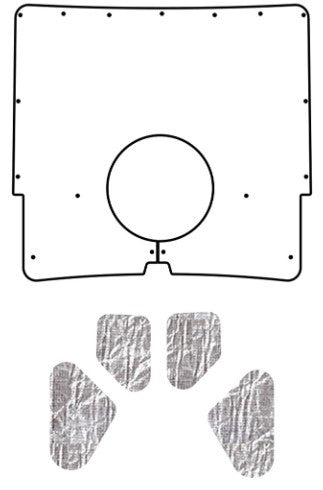 1967-1969 Camaro AcoustiHood Under-Hood Insulation & Sound Barrier Kit