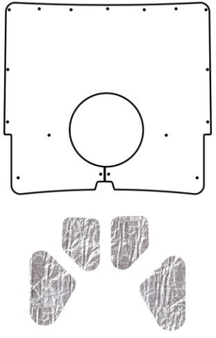 1967-1969 Camaro AcoustiHood Under-Hood Insulation & Sound Barrier Kit