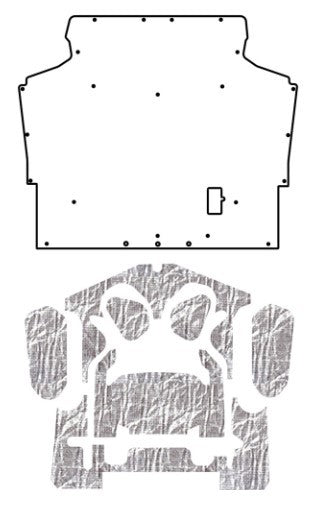 1975-81 Camaro F-Body AcoustiHood Under Hood Cover