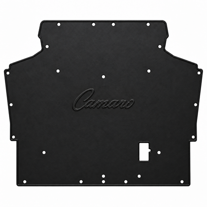 1975-1981 Chevrolet Camaro Coupe, Convertible, Camaro Logo Hood Liner & Insulation Kit by QuietRide
