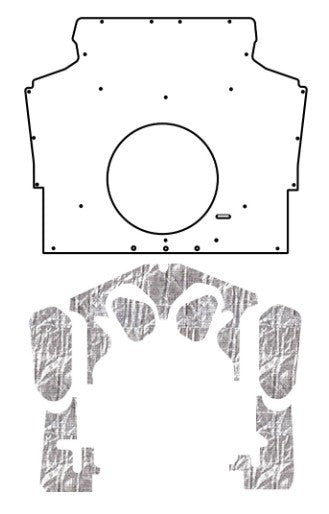 1975-81 Camaro F-Body AcoustiHood Induction Under Hood Cover