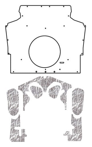 1975-81 Camaro AcoustiHood Induction Under Hood Cover Kit