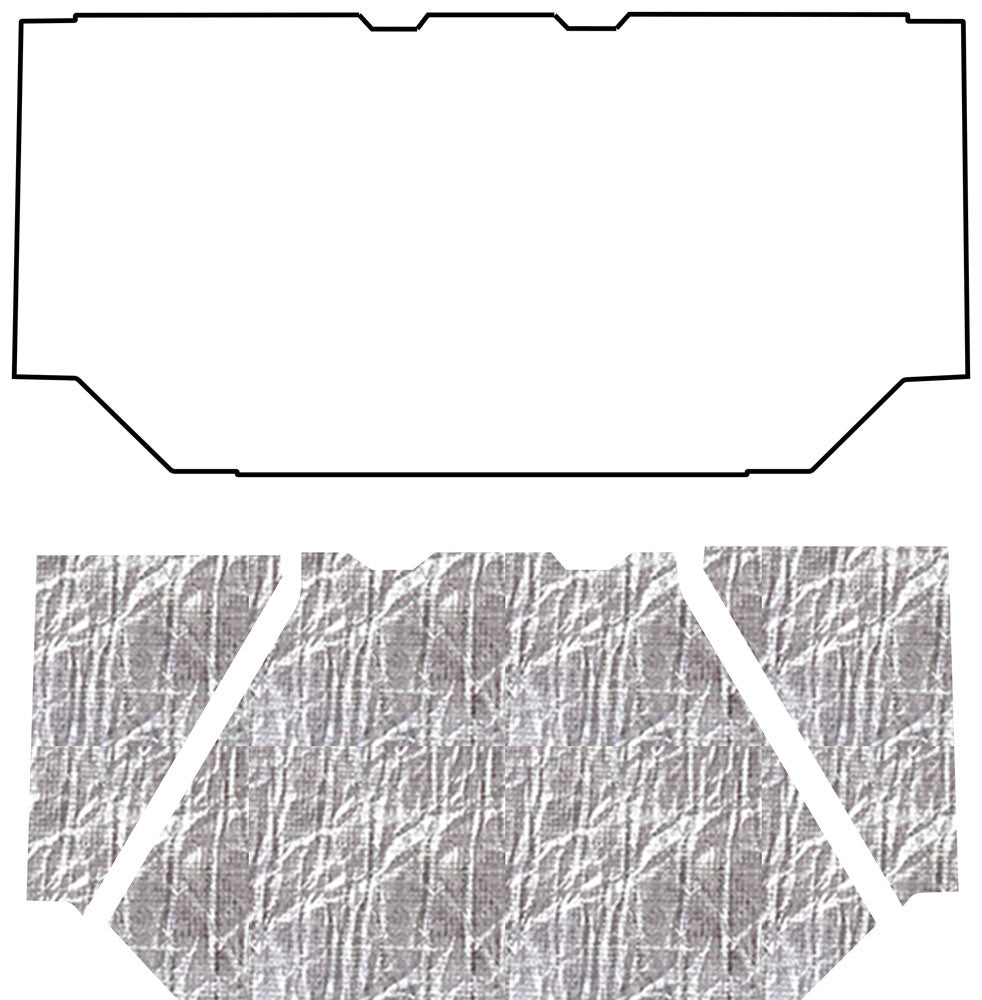 1984-1991 Jeep Grand Wagoneer SUV Hood Liner & Insulation Kit by QuietRide