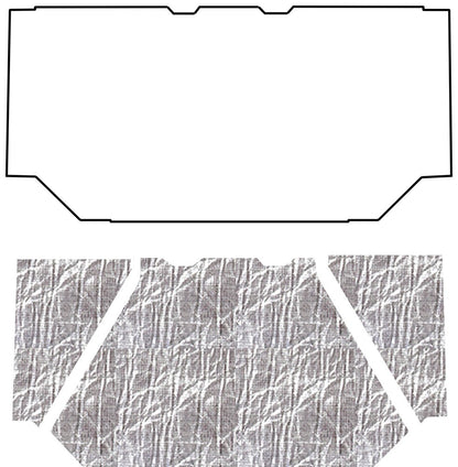 1984-1991 Jeep Grand Wagoneer SUV Hood Liner & Insulation Kit by QuietRide