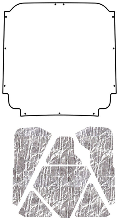 1970-1977 Ford Maverick Coupe Hood Liner & Insulation Kit by QuietRide