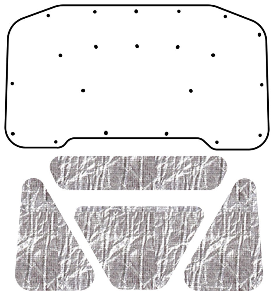 1964-1965 Plymouth Valiant Sedan, Convertible, Station Wagon Hood Liner & Insulation Kit by QuietRide