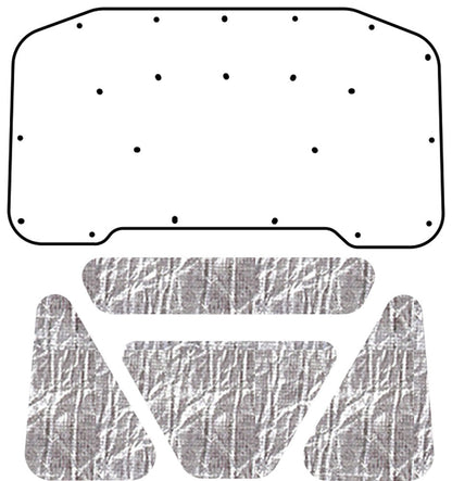 1964-1965 Plymouth Valiant Sedan, Convertible, Station Wagon Hood Liner & Insulation Kit by QuietRide