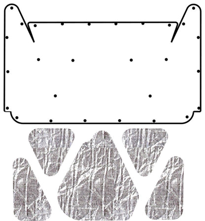 1966-1967 Plymouth Belvedere Coupe, Convertible, Sedan, Station Wagon Hood Liner & Insulation Kit by QuietRide