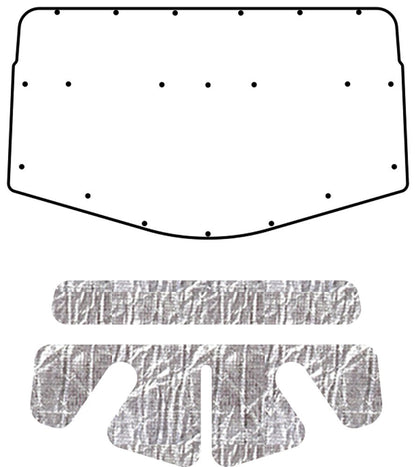 1975-1978 Plymouth Fury Coupe, Sedan, Station Wagon Hood Liner & Insulation Kit by QuietRide