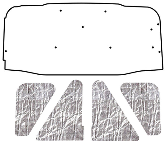 2005-2010 Chrysler 300 Sedan Hood Liner & Insulation Kit by QuietRide