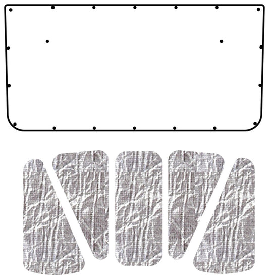 1965-1968 Chrysler 300, New Yorker and Newport Sedan, Coupe, Convertible, Station Wagon Hood Liner & Insulation Kit by QuietRide