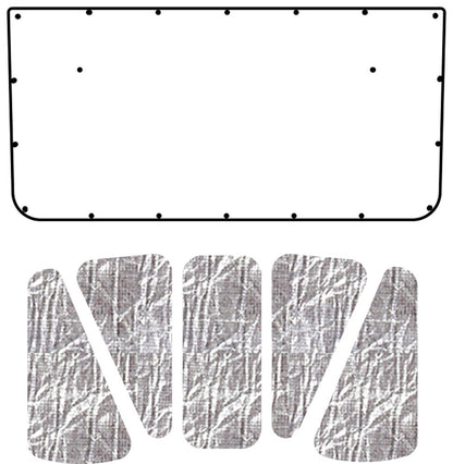 1965-1968 Plymouth Fury Sedan, Station Wagon, Hardtop, Convertible Hood Liner & Insulation Kit by QuietRide