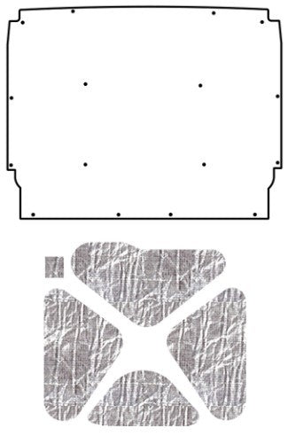 1962-65 Nova AcoustiHood Under Hood Cover Kit