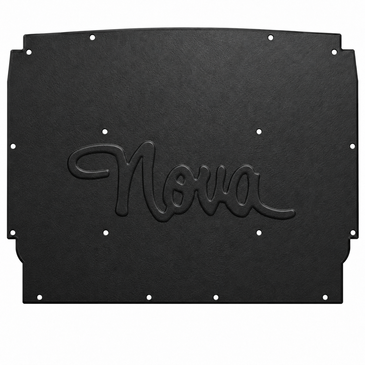 1962-1965 Chevrolet Nova Sedan, Coupe, Station Wagon, Convertible, Nova Logo Hood Liner & Insulation Kit by QuietRide