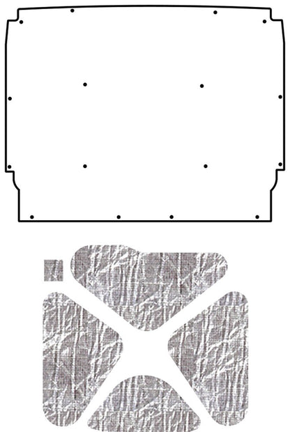 1962-1965 Chevy Nova AcoustiHood Under-Hood Insulation & Sound Barrier Kit