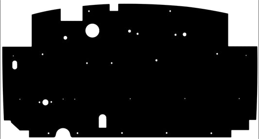 1935-1936 Packard Insulated Firewall Pad by QuietRide