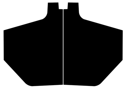 1928-1929 Ford Model A Fordor Sedan ABS Briggs/Leatherback (60) Cowl Side Panels by QuietRide