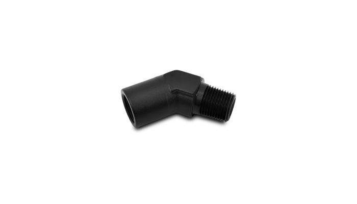 Vibrant Performance 11331 45 Degree Female to Male Pipe Adapter Fitting; Size: 1/4" NPT