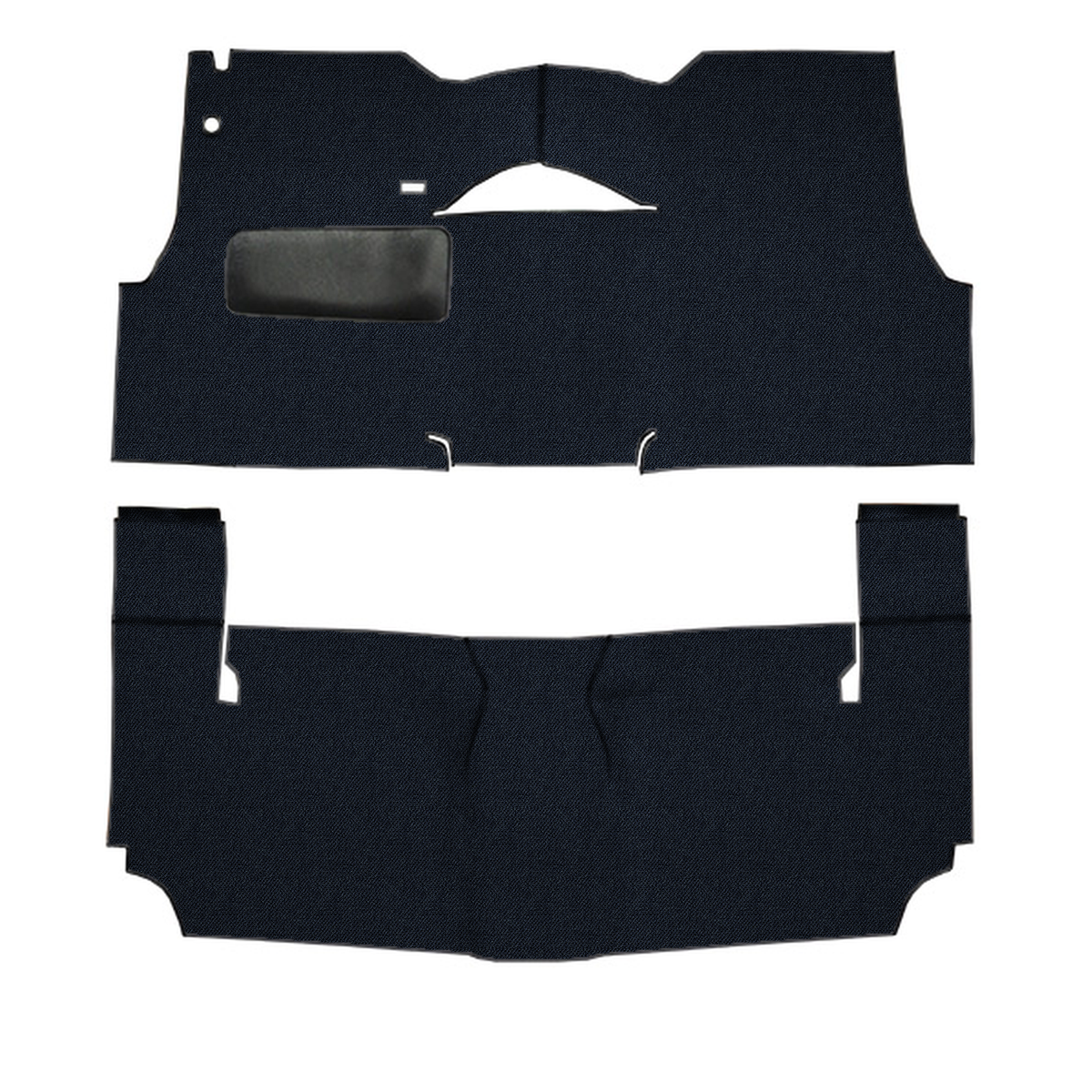 1955 Chevrolet Bel Air 2DR Hardtop Bench Seat Daytona Replacement Carpet Kit - 2-Piece - product image