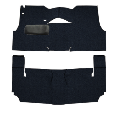 1955 Chevrolet Bel Air 2DR Hardtop Bench Seat Daytona Replacement Carpet Kit - 2-Piece - product image