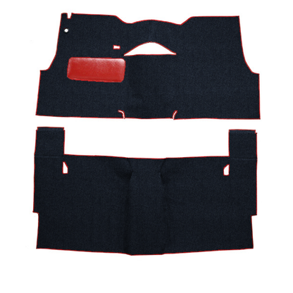 1955 Chevrolet Two-Ten Series 2DR Sedan Bench Seat Daytona Replacement Carpet Kit - 2-Piece - product image