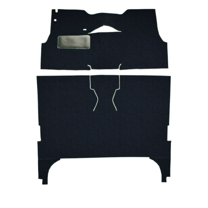 1955 Chevrolet Bel Air 4DR Sedan Bucket Seat Daytona Replacement Carpet Kit - 2-Piece - product image