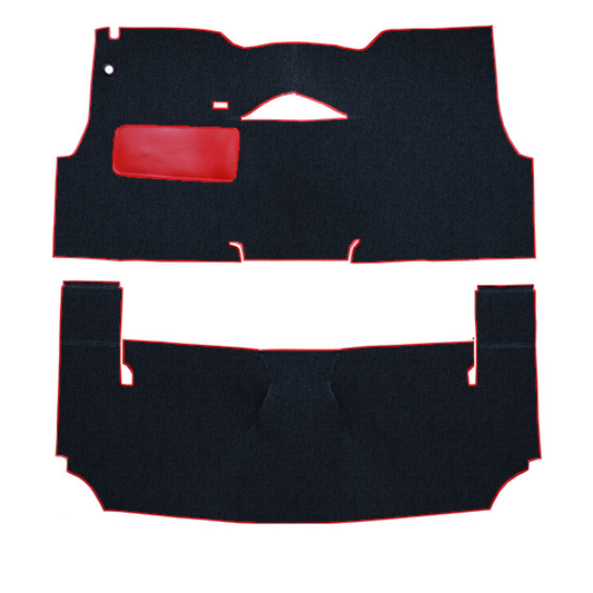 1955 Chevrolet Bel Air 2DR Convertible Bench Seat Daytona Replacement Carpet Kit - 2-Piece - product image