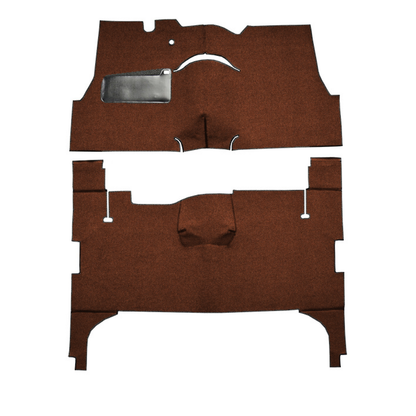 Illustration of 1955-1956 Pontiac Star Chief ACC Daytona cut-and-sewn carpet in 7157 Bronze - actual product may vary