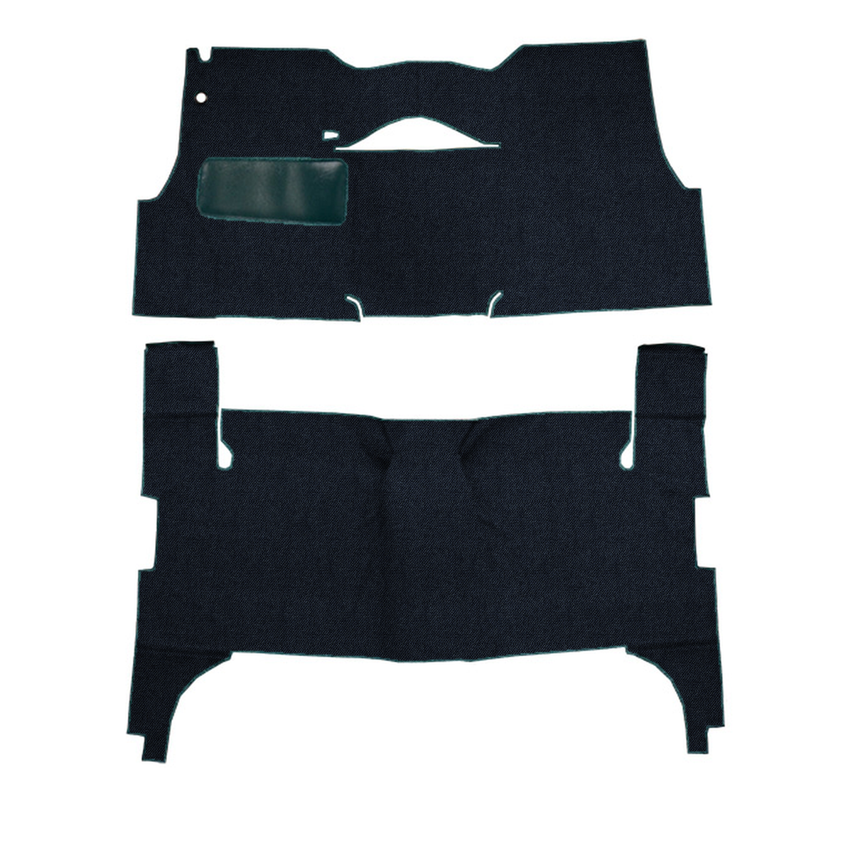 1956 Chevrolet Two-Ten Series 4DR Sedan Bench Seat Daytona Replacement Carpet Kit - 2-Piece - product image