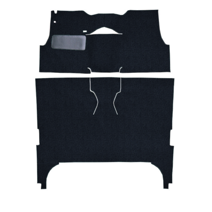 1956 Chevrolet Two-Ten Series 4DR Sedan Bucket Seat Daytona Replacement Carpet Kit - 2-Piece - product image