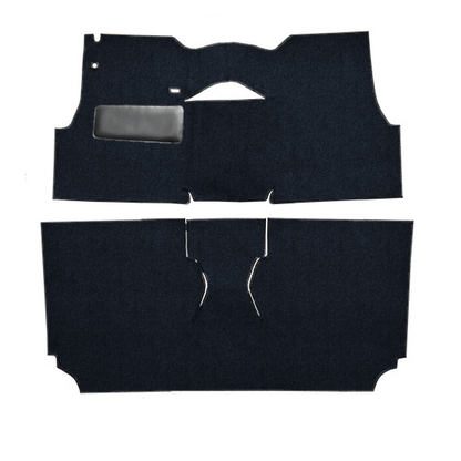 1956 Chevrolet Two-Ten Series 2DR Hardtop Bucket Seat Daytona Replacement Carpet Kit - 2-Piece - product image