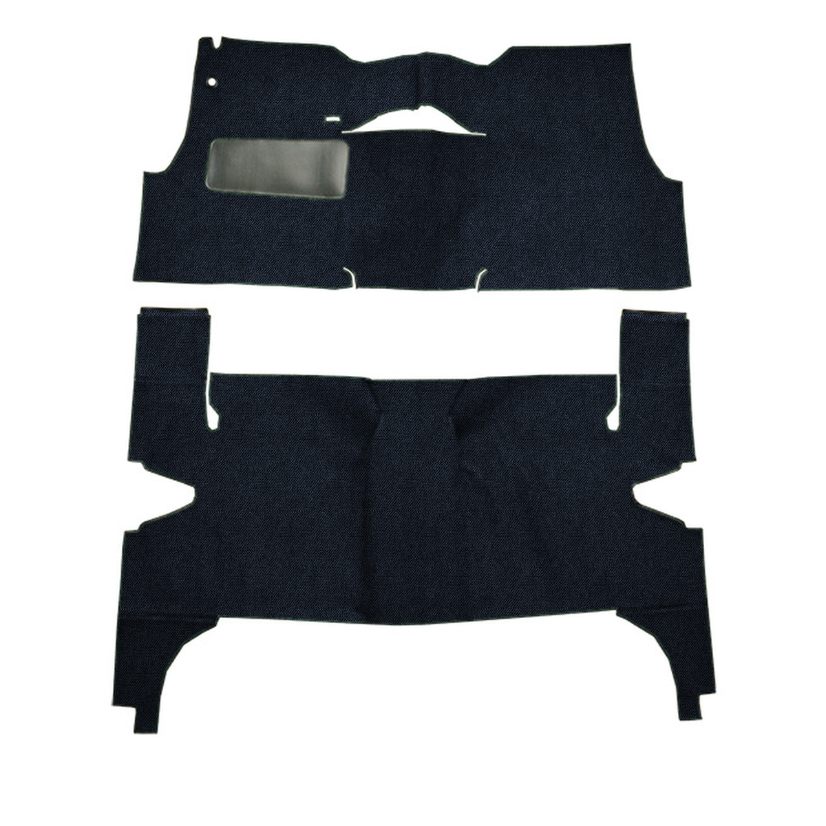 1956 Chevrolet Two-Ten Series 4DR Hardtop Bench Seat Daytona Replacement Carpet Kit - 2-Piece - product image