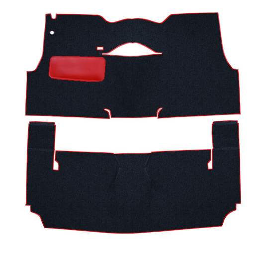 1956 Chevrolet Bel Air 2DR Convertible Bench Seat Daytona Replacement Carpet Kit - 2-Piece - product image