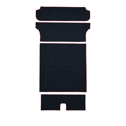1955-1956 Chevrolet Bel Air Nomad 2DR Wagon Cargo Area Daytona Replacement Carpet Kit - 5-Piece - product image