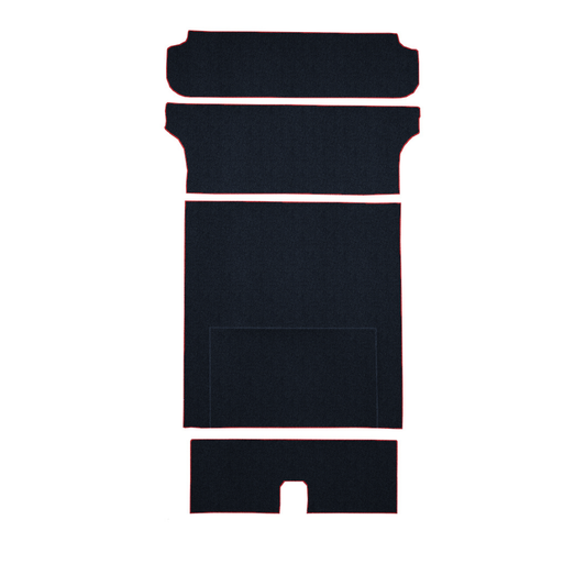 1955-1956 Chevrolet One-Fifty Series 2DR Wagon Cargo Area Daytona Replacement Carpet Kit - 5-Piece - product image