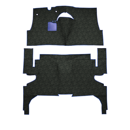 1957-1958 Oldsmobile Super 88 4DR Hardtop Tuxedo Carpet - 2 Piece