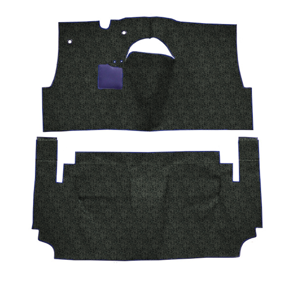 1957-1958 Oldsmobile Super 88 2DR Hardtop Tuxedo Carpet - 2 Piece