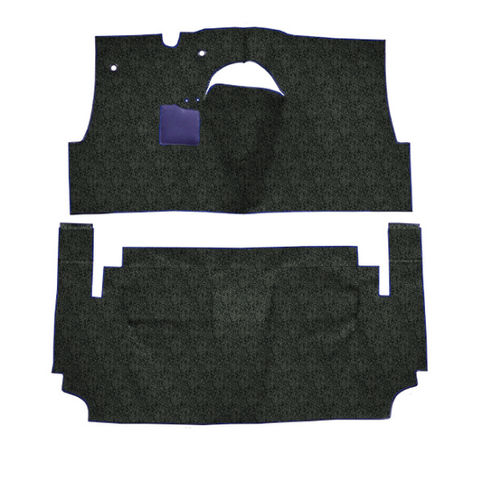 1957-1958 Oldsmobile Super 88 2DR Hardtop Tuxedo Carpet - 2 Piece