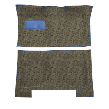 1961-1962 Chevrolet Impala 4DR Hardtop Auto Tuxedo Molded Replacement Carpet Kit - 2-Piece - product image
