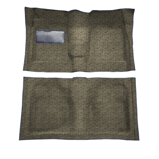1961-1962 Chevrolet Biscayne 2DR Hardtop/Sedan 4spd Tuxedo Molded Replacement Carpet Kit - 2-Piece - product image